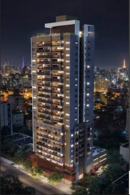 Foto 1 de Apartamento com 1 quarto à venda, 32m2 em Vila Gumercindo, São Paulo - SP