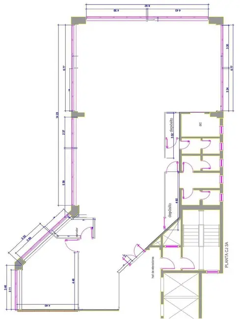 Foto 7 de Sala Comercial para alugar, 214m2 em Vila Olímpia, São Paulo - SP