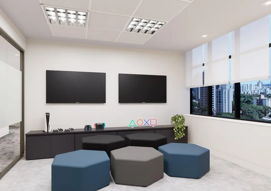 Foto 3 de Sala Comercial para alugar, 330m2 em Cidade Monções, São Paulo - SP