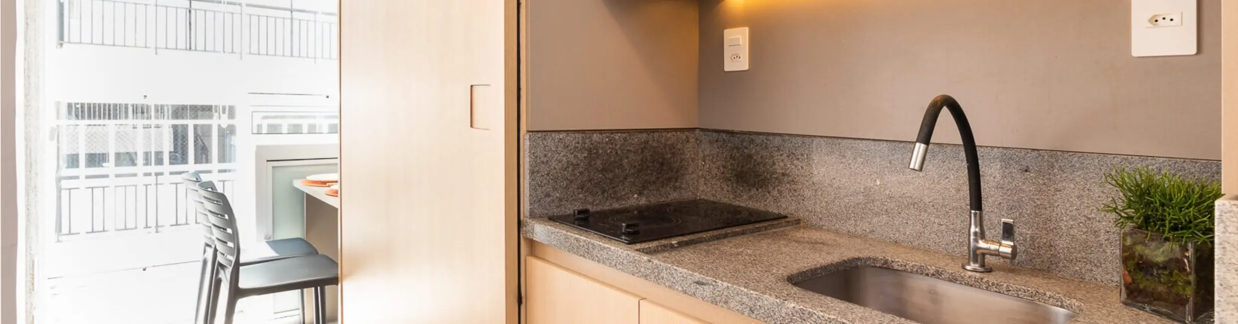 Apartamento com 1 quarto para alugar, 20m2 em Liberdade, São Paulo - SP - imagem 7 Foto 7 de Apartamento com 1 quarto para alugar, 20m2 em Liberdade, São Paulo - SP