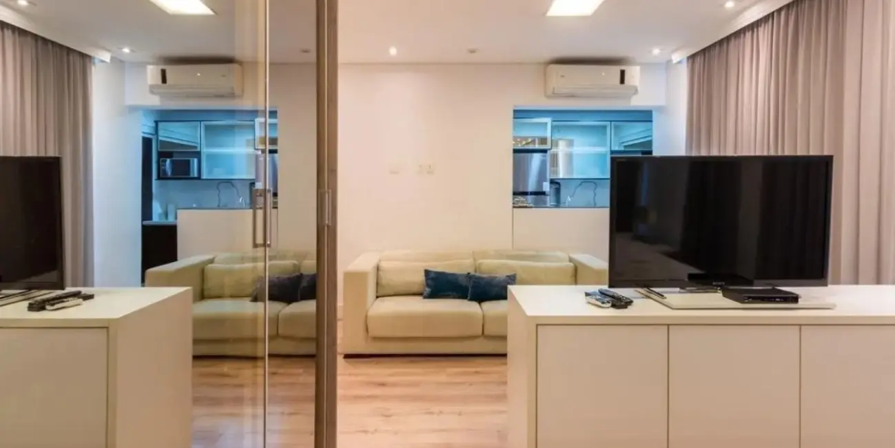 Apartamento com 1 quarto à venda, 48m2 em Vila Nova Conceição, São Paulo - SP - imagem 4 Foto 4 de Apartamento com 1 quarto à venda, 48m2 em Vila Nova Conceição, São Paulo - SP