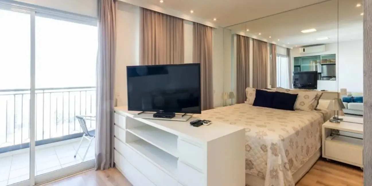 Apartamento com 1 quarto à venda, 48m2 em Vila Nova Conceição, São Paulo - SP - imagem 2 Foto 2 de Apartamento com 1 quarto à venda, 48m2 em Vila Nova Conceição, São Paulo - SP