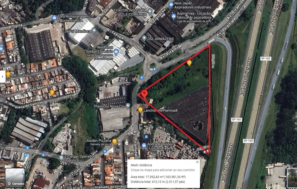 Foto 2 de Armazém / Galpão à venda, 9000m2 em Eldorado, Diadema - SP