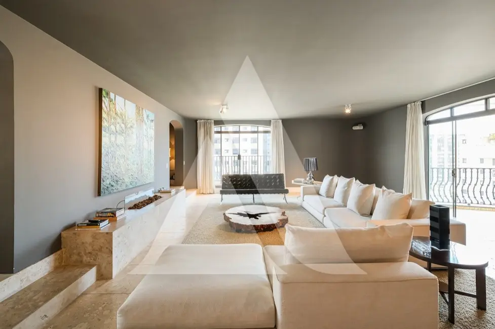 Foto 2 de Apartamento com 4 quartos para alugar, 468m2 em Jardim Paulista, São Paulo - SP