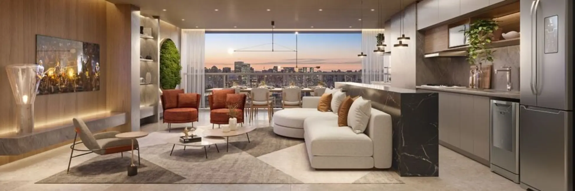 Apartamento com 3 quartos à venda, 170m2 em Moema, São Paulo - SP - imagem 6 Foto 6 de Apartamento com 3 quartos à venda, 170m2 em Moema, São Paulo - SP