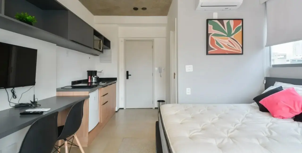 Foto 2 de Apartamento com 1 quarto à venda, 21m2 em Higienópolis, São Paulo - SP
