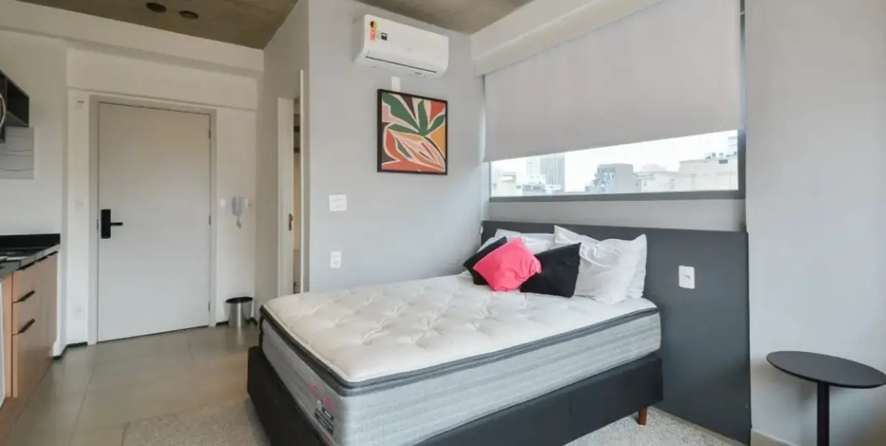 Apartamento com 1 quarto à venda, 21m2 em Higienópolis, São Paulo - SP - imagem 3 Foto 3 de Apartamento com 1 quarto à venda, 21m2 em Higienópolis, São Paulo - SP