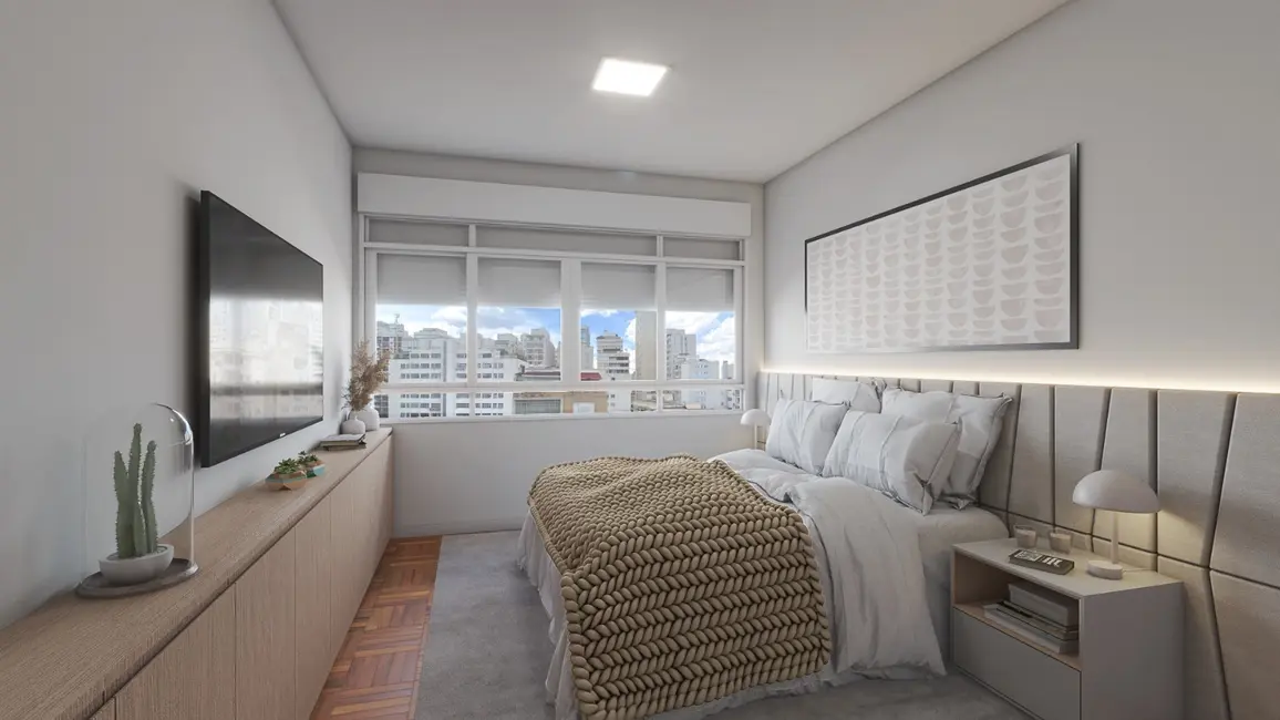 Apartamento com 3 quartos à venda, 140m2 em Higienópolis, São Paulo - SP - imagem 5 Foto 5 de Apartamento com 3 quartos à venda, 140m2 em Higienópolis, São Paulo - SP