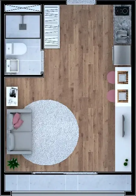 Foto 7 de Apartamento com 1 quarto à venda, 25m2 em Chácara Inglesa, São Paulo - SP