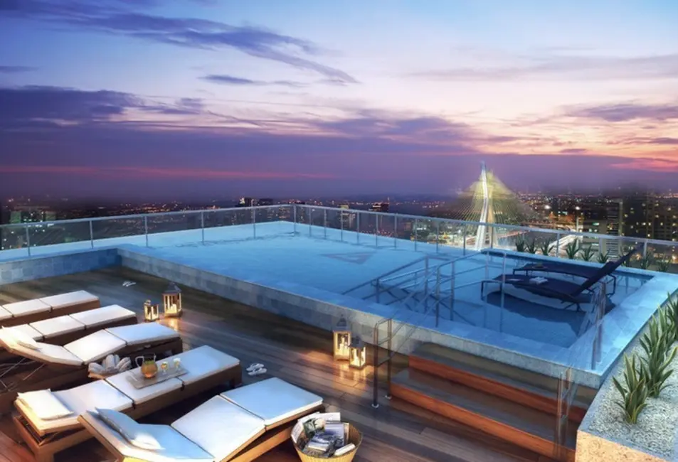 Foto 3 de Apartamento com 1 quarto para alugar, 55m2 em Vila Gertrudes, São Paulo - SP