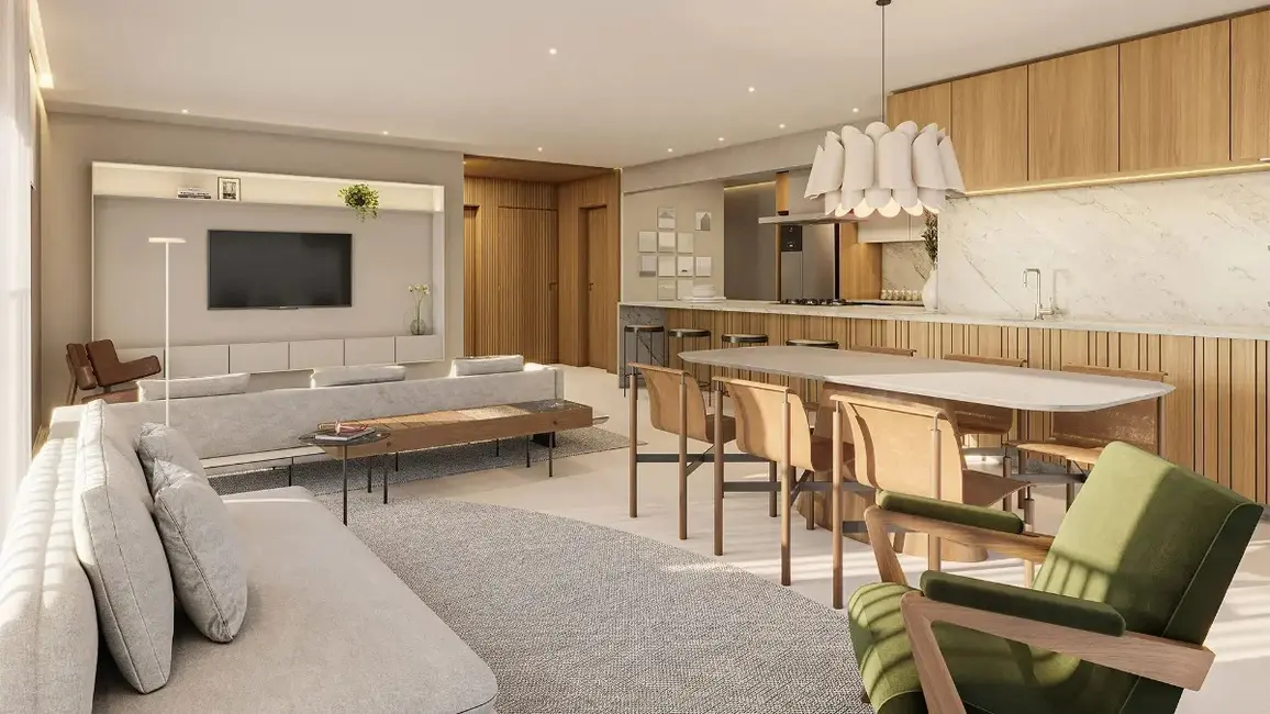 Foto 3 de Apartamento com 3 quartos à venda, 131m2 em Campo Belo, São Paulo - SP