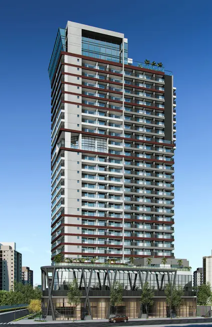 Apartamento com 1 quarto à venda, 36m2 em Brooklin Novo, São Paulo - SP - imagem 3 Foto 3 de Apartamento com 1 quarto à venda, 36m2 em Brooklin Novo, São Paulo - SP