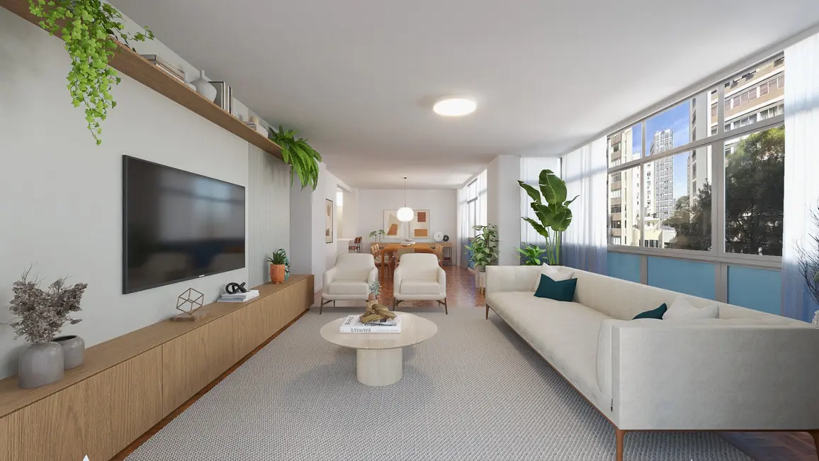 Foto 5 de Apartamento com 3 quartos à venda, 211m2 em Higienópolis, São Paulo - SP