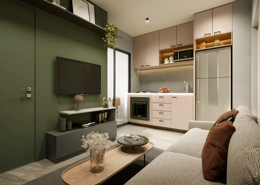 Apartamento com 2 quartos à venda, 35m2 em Vila Romana, São Paulo - SP - imagem 2 Foto 2 de Apartamento com 2 quartos à venda, 35m2 em Vila Romana, São Paulo - SP