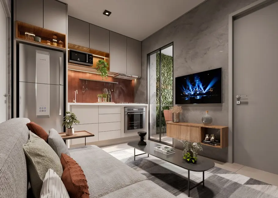 Apartamento com 2 quartos à venda, 35m2 em Vila Romana, São Paulo - SP - imagem 4 Foto 4 de Apartamento com 2 quartos à venda, 35m2 em Vila Romana, São Paulo - SP