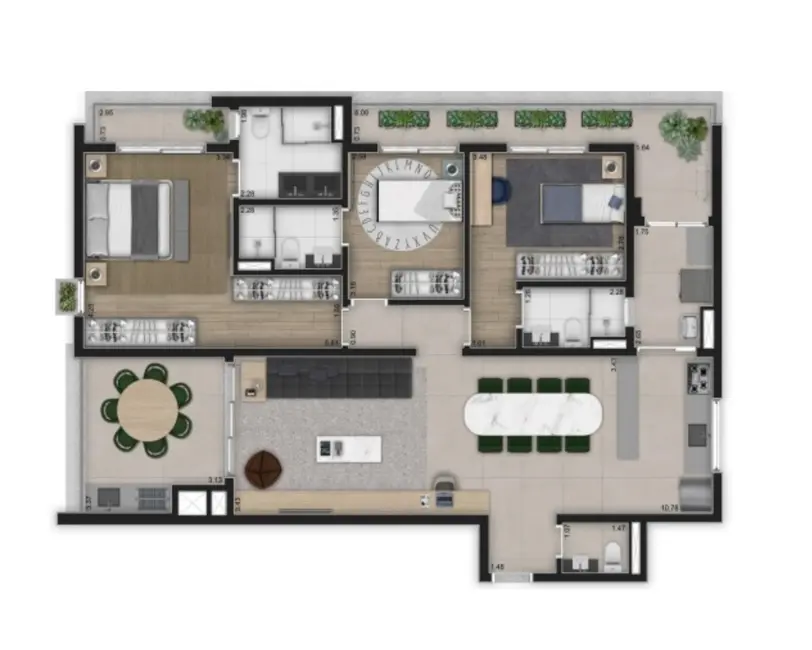 Foto 5 de Apartamento com 3 quartos à venda, 129m2 em Ibirapuera, São Paulo - SP
