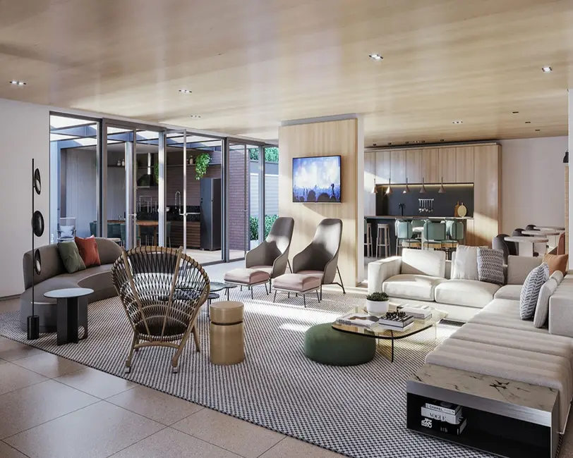 Apartamento com 3 quartos à venda, 129m2 em Ibirapuera, São Paulo - SP - imagem 8 Foto 8 de Apartamento com 3 quartos à venda, 129m2 em Ibirapuera, São Paulo - SP