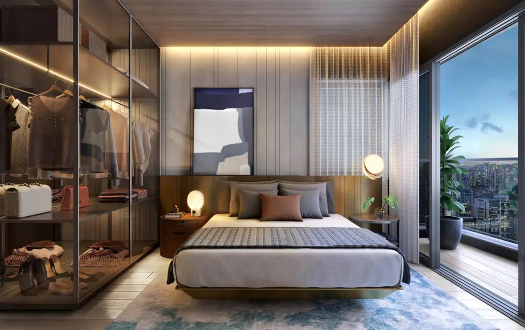 Apartamento com 2 quartos à venda, 59m2 em Vila Nova Conceição, São Paulo - SP - imagem 9 Foto 9 de Apartamento com 2 quartos à venda, 59m2 em Vila Nova Conceição, São Paulo - SP