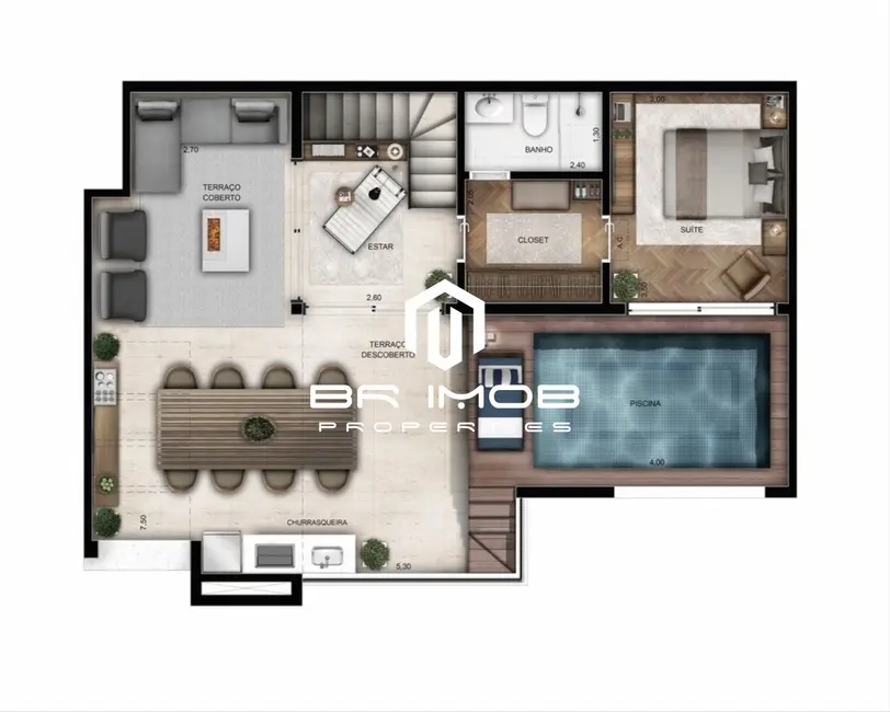 Apartamento com 3 quartos à venda, 184m2 em Lapa, São Paulo - SP - imagem 4 Foto 4 de Apartamento com 3 quartos à venda, 184m2 em Lapa, São Paulo - SP