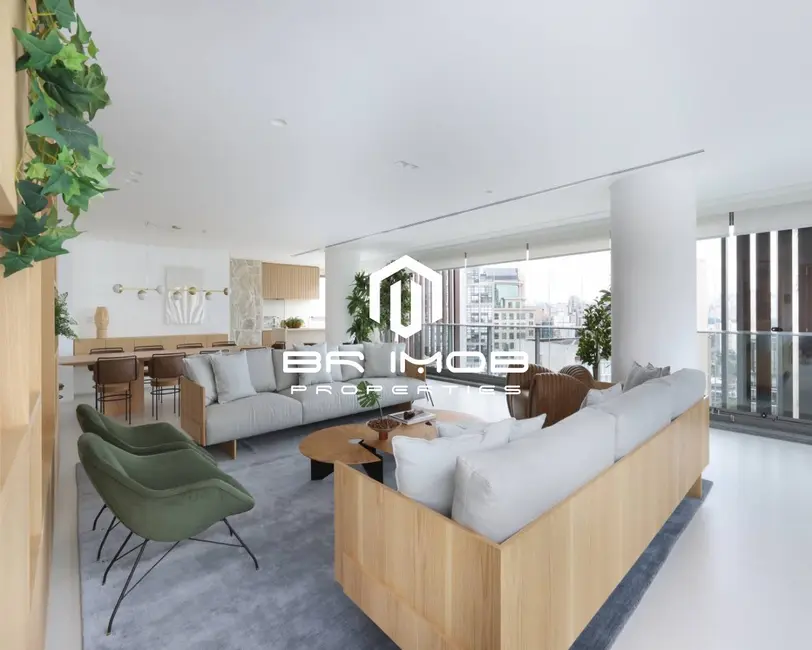 Apartamento com 4 quartos à venda, 249m2 em Vila Nova Conceição, São Paulo - SP - imagem 8 Foto 8 de Apartamento com 4 quartos à venda, 249m2 em Vila Nova Conceição, São Paulo - SP