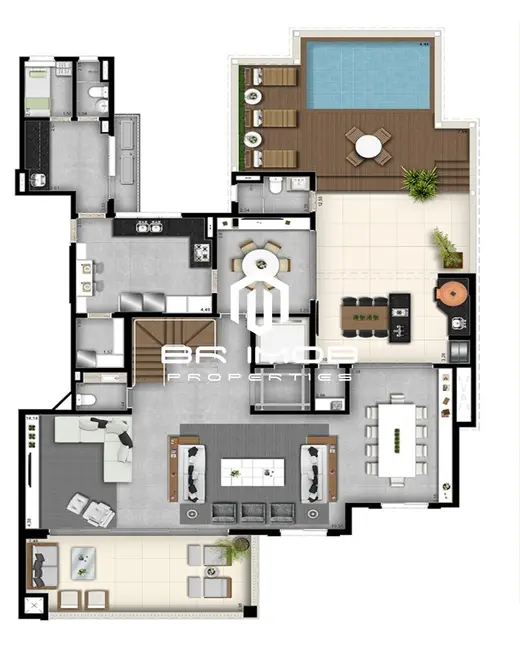 Apartamento com 4 quartos à venda, 455m2 em Vila Mariana, São Paulo - SP - imagem 6 Foto 6 de Apartamento com 4 quartos à venda, 455m2 em Vila Mariana, São Paulo - SP