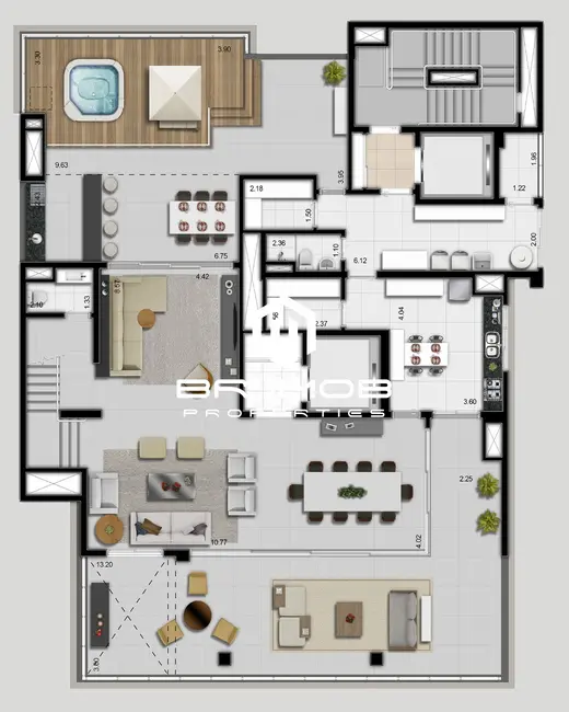 Foto 6 de Apartamento com 4 quartos à venda, 475m2 em Jardim Paulista, São Paulo - SP