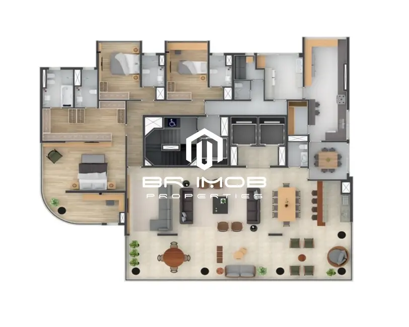 Foto 4 de Apartamento com 4 quartos à venda, 374m2 em Jardim Paulista, São Paulo - SP