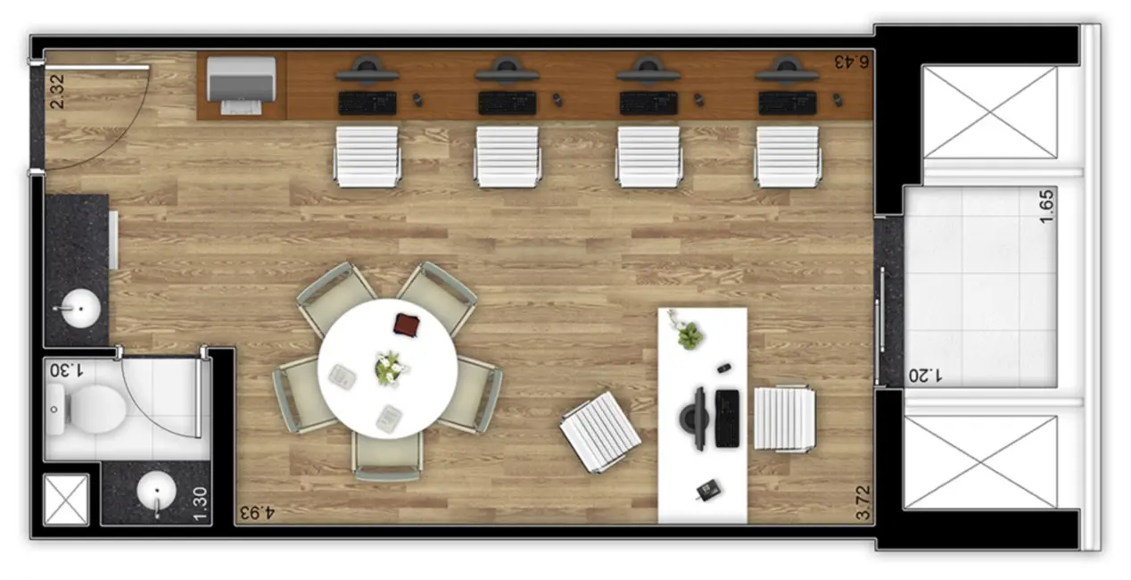 Foto 5 de Sala Comercial à venda, 49m2 em Barra Funda, São Paulo - SP