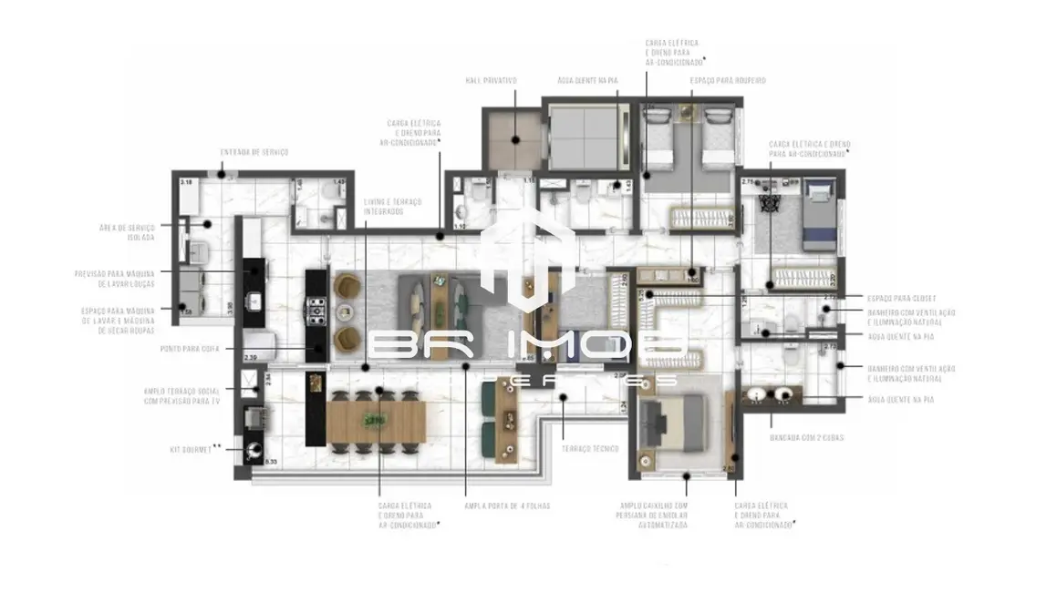 Foto 3 de Apartamento com 4 quartos à venda, 155m2 em Vila Mariana, São Paulo - SP