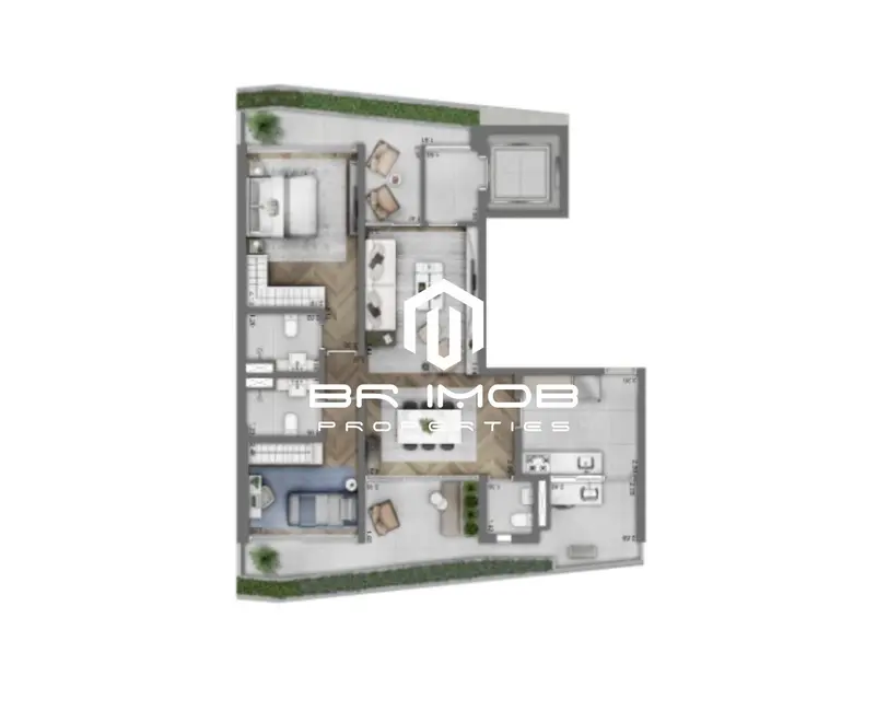 Foto 6 de Apartamento com 2 quartos à venda, 110m2 em Vila Olímpia, São Paulo - SP