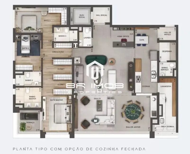 Foto 3 de Apartamento com 3 quartos à venda, 211m2 em Vila Mariana, São Paulo - SP