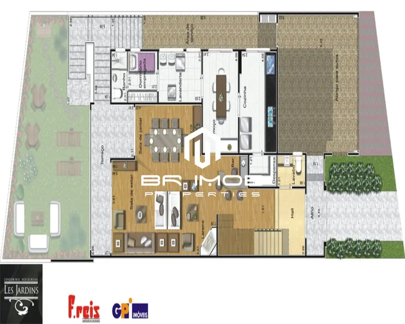 Foto 4 de Casa com 5 quartos à venda, 474m2 em Cidade Jardim, São Paulo - SP