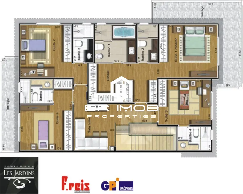 Foto 5 de Casa com 5 quartos à venda, 474m2 em Cidade Jardim, São Paulo - SP