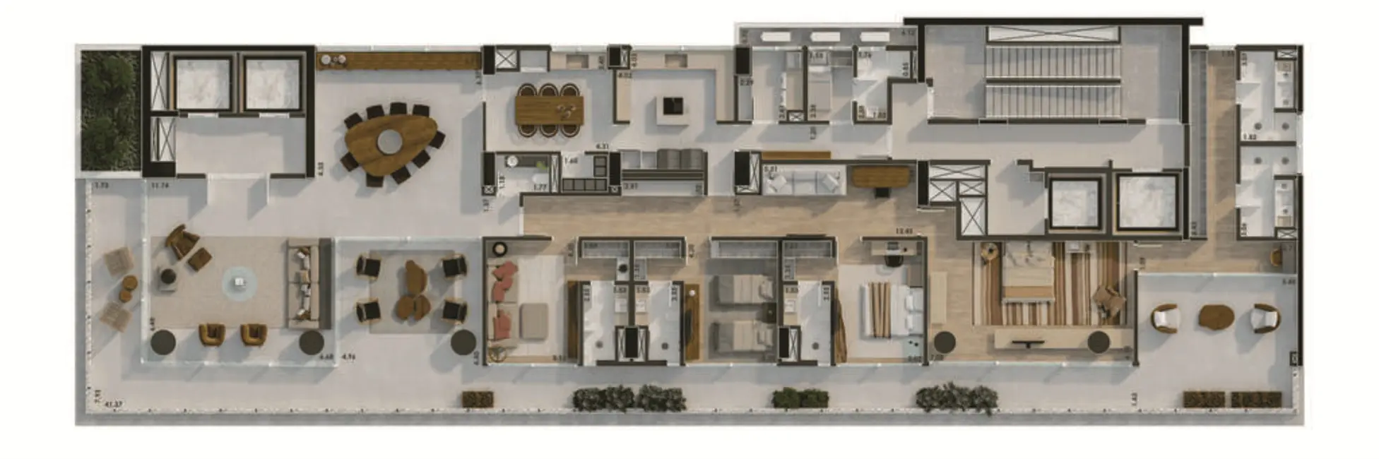 Foto 2 de Apartamento com 4 quartos à venda, 479m2 em Moema, São Paulo - SP