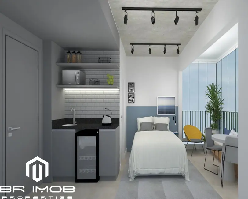Apartamento com 1 quarto à venda, 25m2 em Vila Nova Conceição, São Paulo - SP - imagem 7 Foto 7 de Apartamento com 1 quarto à venda, 25m2 em Vila Nova Conceição, São Paulo - SP