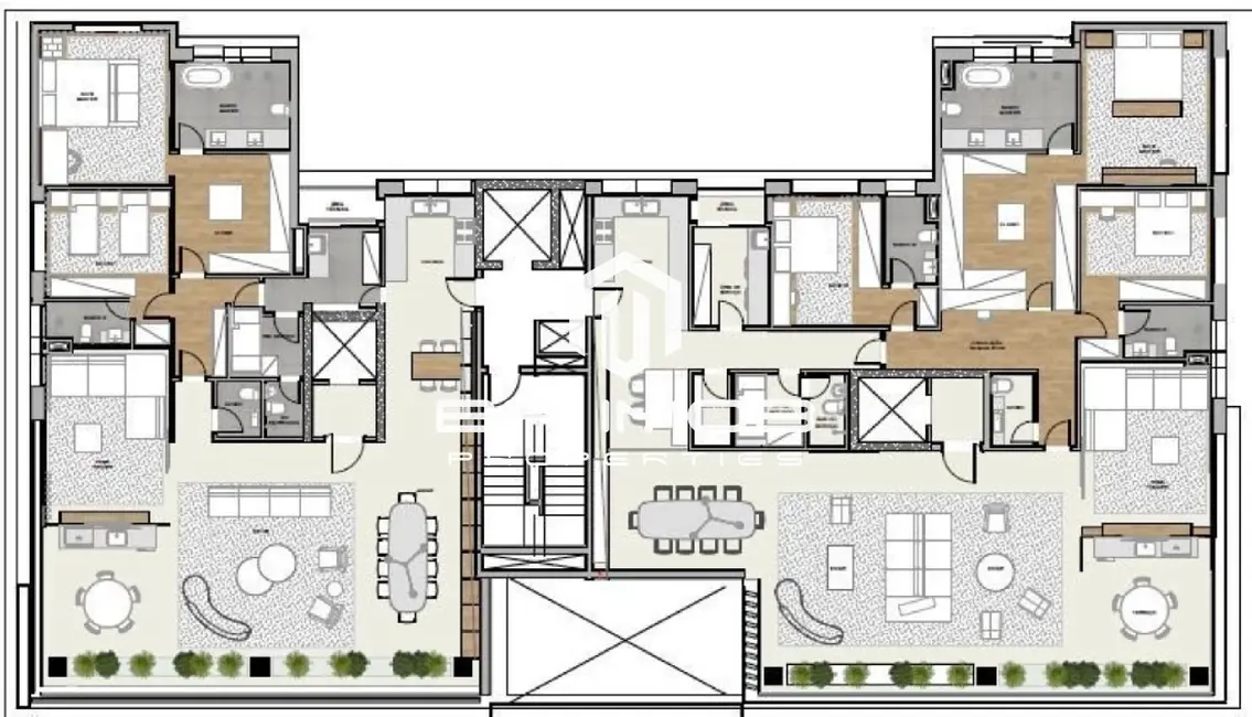 Foto 3 de Apartamento com 4 quartos à venda, 301m2 em Paraíso, São Paulo - SP