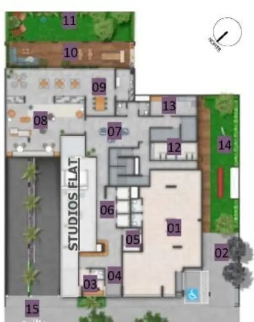 Apartamento com 1 quarto à venda, 33m2 em Santo Amaro, São Paulo - SP - imagem 7 Foto 7 de Apartamento com 1 quarto à venda, 33m2 em Santo Amaro, São Paulo - SP