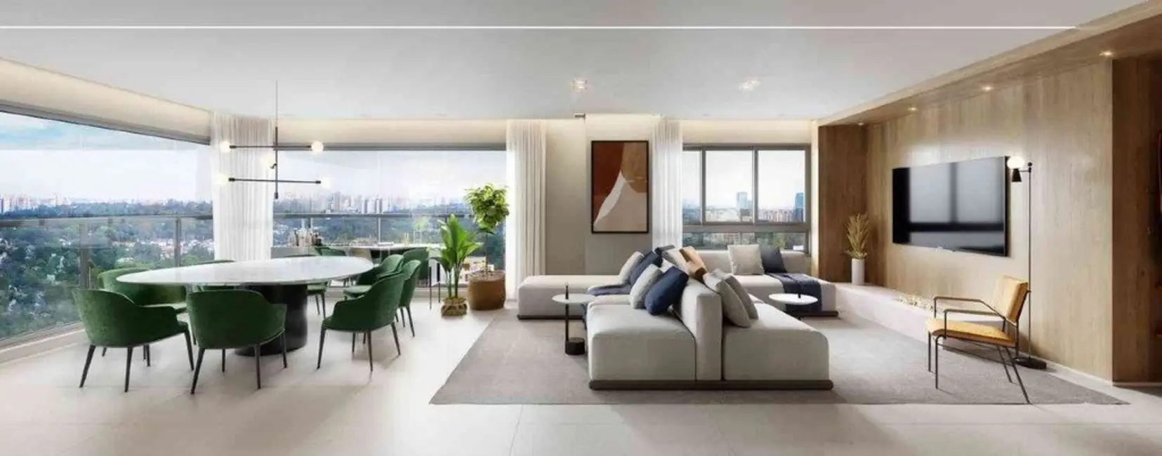 Apartamento com 3 quartos à venda, 132m2 em Santo Amaro, São Paulo - SP - imagem 6 Foto 6 de Apartamento com 3 quartos à venda, 132m2 em Santo Amaro, São Paulo - SP