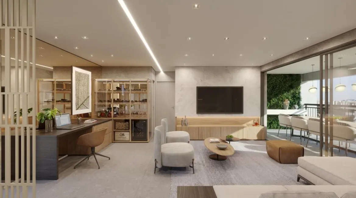 Apartamento com 3 quartos à venda, 130m2 em Campo Belo, São Paulo - SP - imagem 5 Foto 5 de Apartamento com 3 quartos à venda, 130m2 em Campo Belo, São Paulo - SP