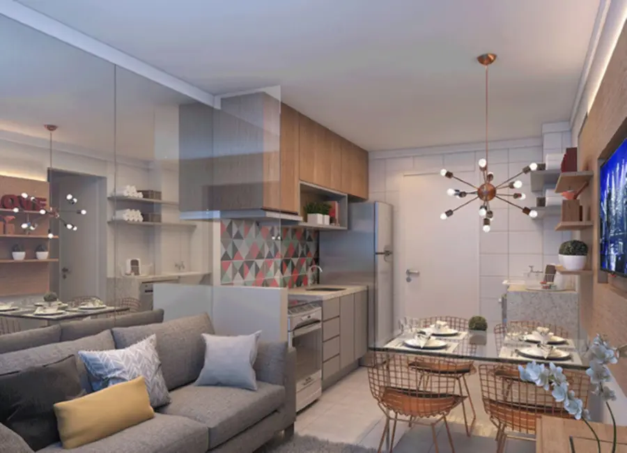 Apartamento com 2 quartos à venda, 32m2 em Santo Amaro, São Paulo - SP - imagem 2 Foto 2 de Apartamento com 2 quartos à venda, 32m2 em Santo Amaro, São Paulo - SP