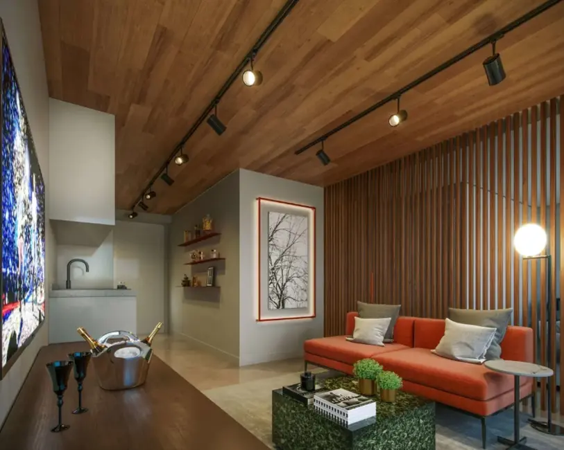 Foto 4 de Apartamento com 1 quarto à venda, 40m2 em Moema, São Paulo - SP