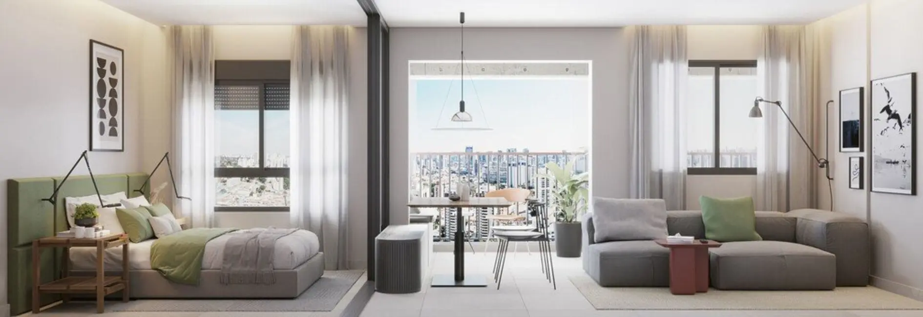 Apartamento com 2 quartos à venda, 56m2 em Brooklin Paulista, São Paulo - SP - imagem 4 Foto 4 de Apartamento com 2 quartos à venda, 56m2 em Brooklin Paulista, São Paulo - SP