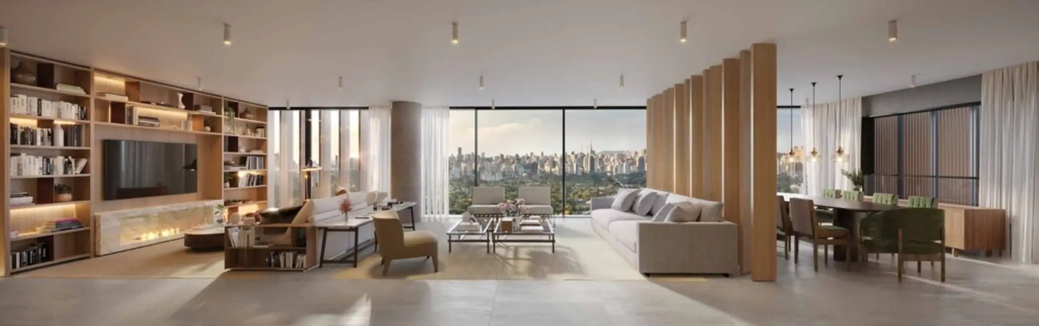 Apartamento com 3 quartos à venda, 183m2 em Vila Nova Conceição, São Paulo - SP - imagem 4 Foto 4 de Apartamento com 3 quartos à venda, 183m2 em Vila Nova Conceição, São Paulo - SP