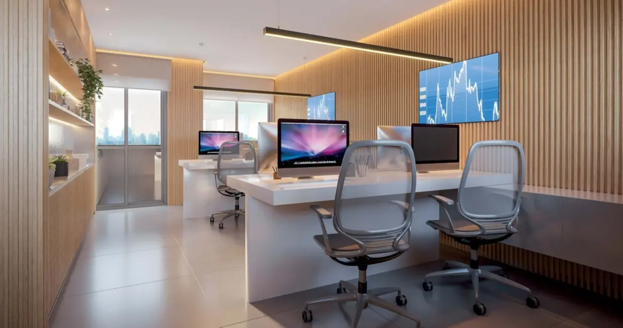 Foto 2 de Sala Comercial à venda, 61m2 em Brooklin Paulista, São Paulo - SP