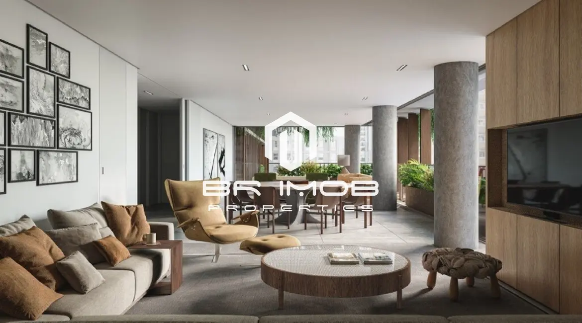 Apartamento com 3 quartos à venda, 205m2 em Itaim Bibi, São Paulo - SP - imagem 8 Foto 8 de Apartamento com 3 quartos à venda, 205m2 em Itaim Bibi, São Paulo - SP