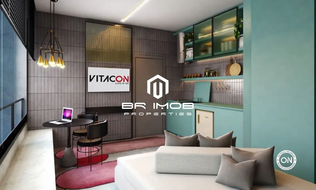 Apartamento com 1 quarto à venda, 31m2 em Vila Olímpia, São Paulo - SP - imagem 3 Foto 3 de Apartamento com 1 quarto à venda, 31m2 em Vila Olímpia, São Paulo - SP