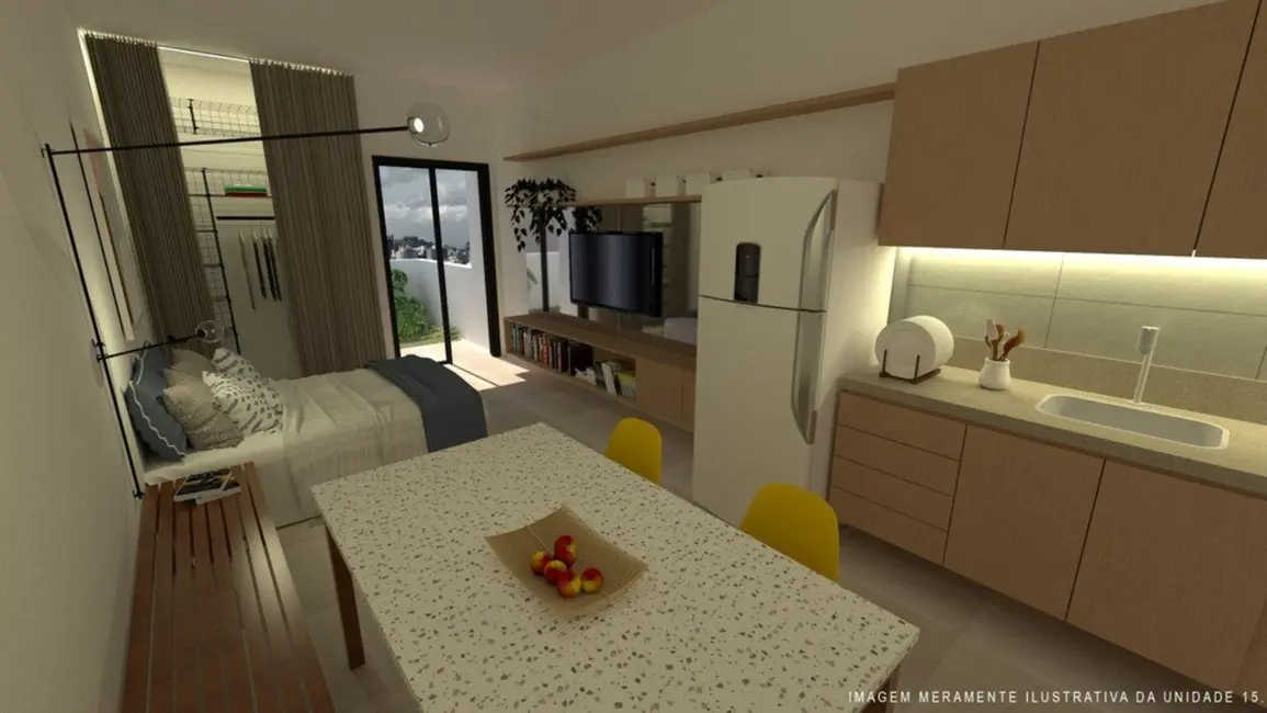 Foto 4 de Apartamento com 1 quarto à venda, 33m2 em Jardim Marajoara, São Paulo - SP