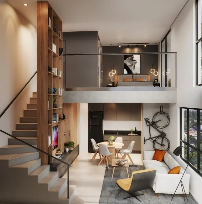 Loft / Flat com 1 quarto à venda, 61m2 em Indianópolis, São Paulo - SP - imagem 7 Foto 7 de Loft / Flat com 1 quarto à venda, 61m2 em Indianópolis, São Paulo - SP