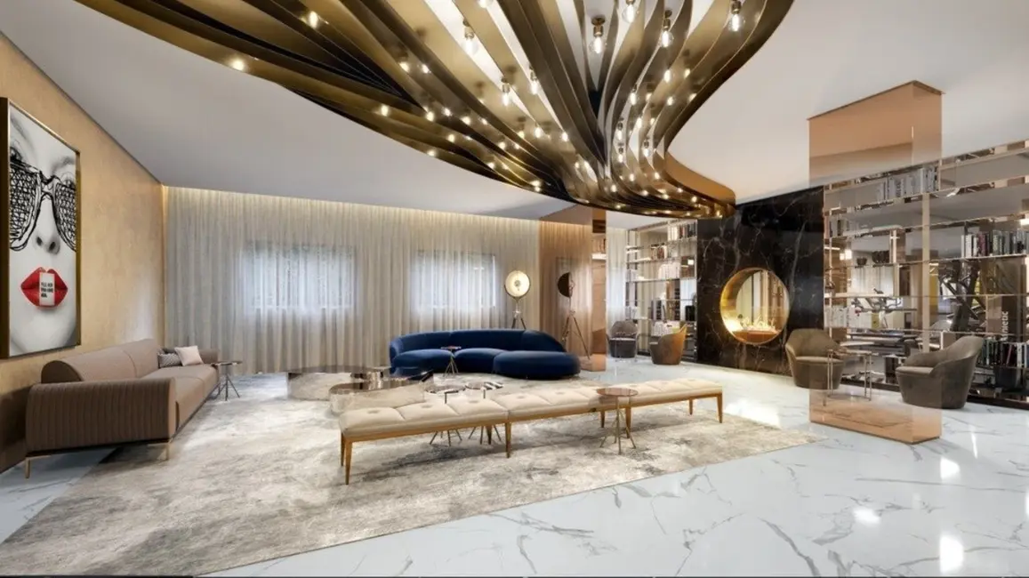 Foto 2 de Apartamento com 1 quarto à venda, 52m2 em Brooklin Paulista, São Paulo - SP