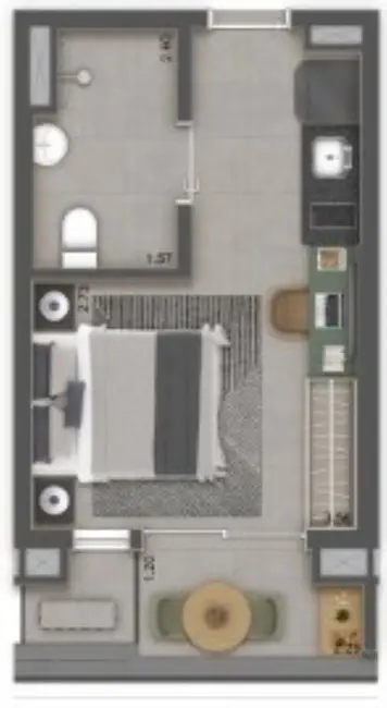 Apartamento com 4 quartos à venda, 128m2 em Aclimação, São Paulo - SP - imagem 9 Foto 9 de Apartamento com 4 quartos à venda, 128m2 em Aclimação, São Paulo - SP